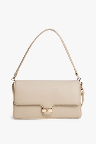 Kadın Heritage Convertible Dönüştürülebilir Omuz Çantası - Bej 