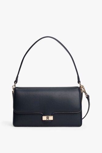 Kadın Heritage Convertible Dönüştürülebilir Omuz Çantası - Lacivert - Tommy Hilfiger