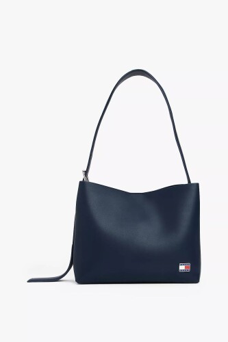 Kadın Hobo Omuz Çantası - Lacivert - Tommy Hilfiger