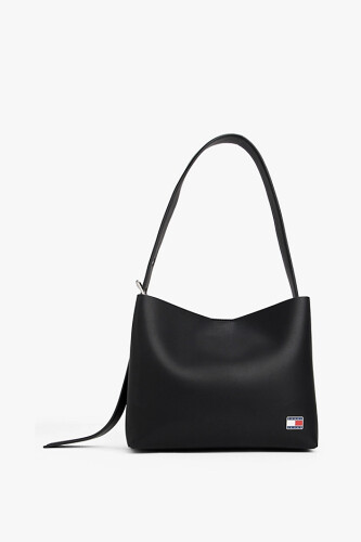 Kadın Hobo Omuz Çantası - Siyah - Tommy Hilfiger