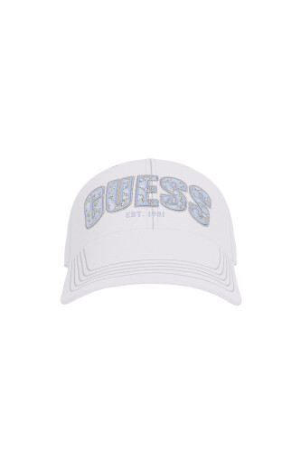Kadın Ines Cotton Guess Şapka - Beyaz 