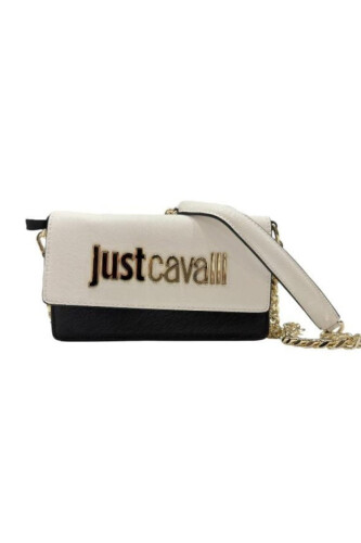 Kadın Jc Askılı Cüzdan - Beyaz/Siyah 