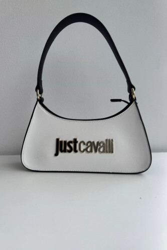 Kadın Jc Omuz Çantası - Beyaz/Siyah 