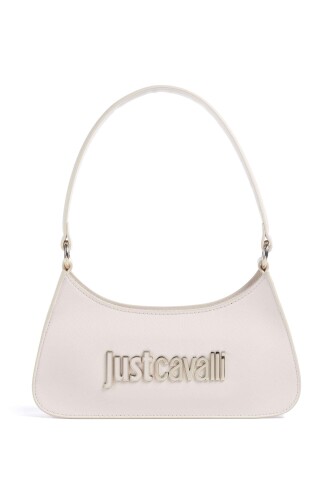 Kadın Jc Yazı Logo Omuz Çanta - Bej - Just Cavalli
