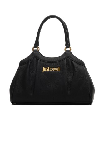 Kadın Jc Yazı Logo Omuz Çantası - Siyah 