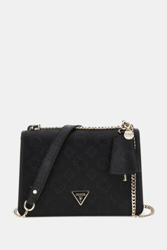 Kadın Jena 4G Ve Peony Logolu Omuz Çantası - Siyah - Guess
