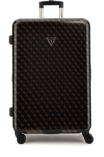 Kadın JESCO 28 IN 8-WHEELE Valiz - Kahverengi - Guess