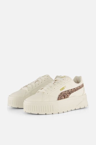 Kadın Karmen II Leopar Desenli Platform Sneaker - Krem 