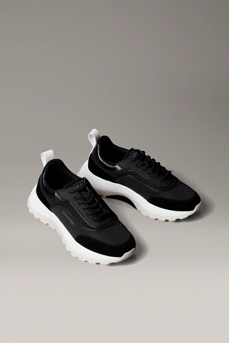 Kadın Kontrast Tabanlı Runner Sneaker - Siyah - Calvin Klein