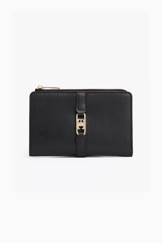 Kadın Libre Bifold Cüzdan - Siyah - Tommy Hilfiger