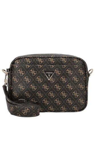 Kadın MERIDIAN Çapraz Çanta - Kahverengi - Guess