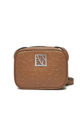 KADIN Mini Omuz Çantası - Açık Kahverengi 