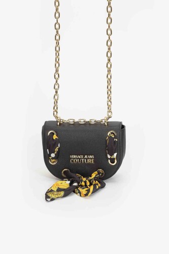 Kadın Mini Omuz Çantası - Siyah - Versace