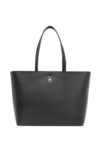 Kadın Modern Tote Omuz Çanta - Siyah - Tommy Hilfiger