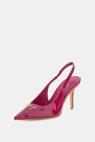 Kadın Nassir Rugan Topuklu Ayakkabı - Bordo 