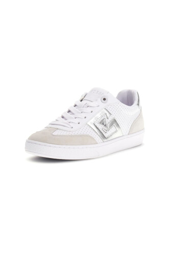 Kadın Nochee Süet ve Metalik Detaylı Sneaker - Beyaz 