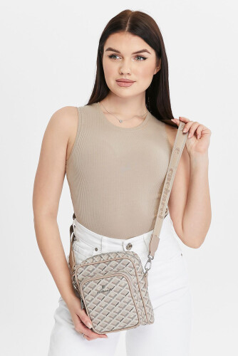 Kadın Omuz Çanta - Vizon - 