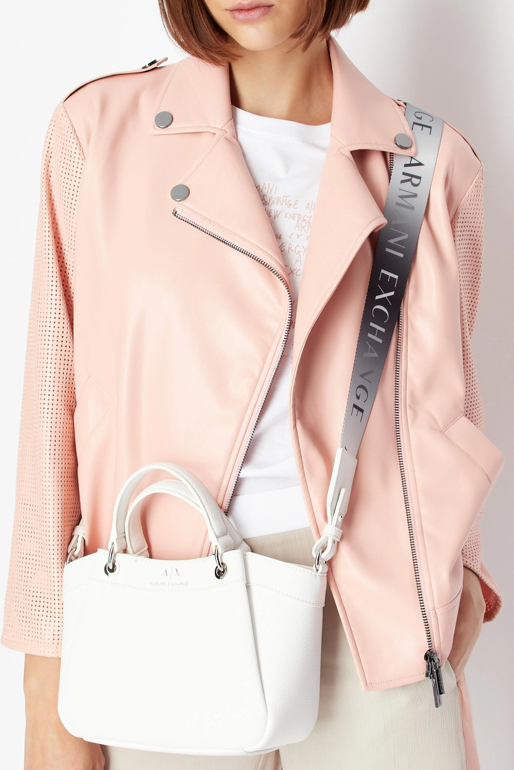 Kadın Omuz Çantası-Beyaz 