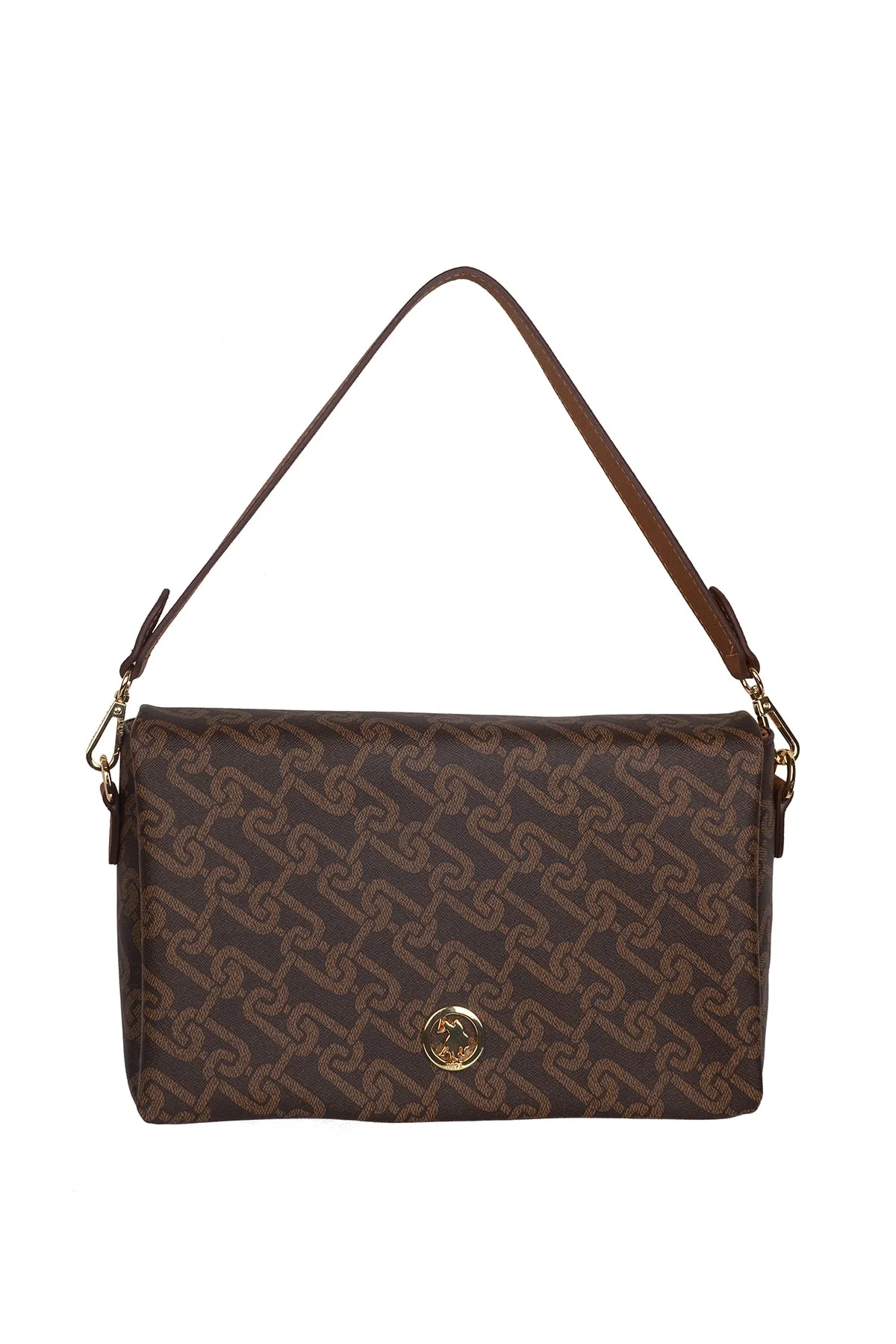 Kadın Omuz Çantası-Kahve-Taba 