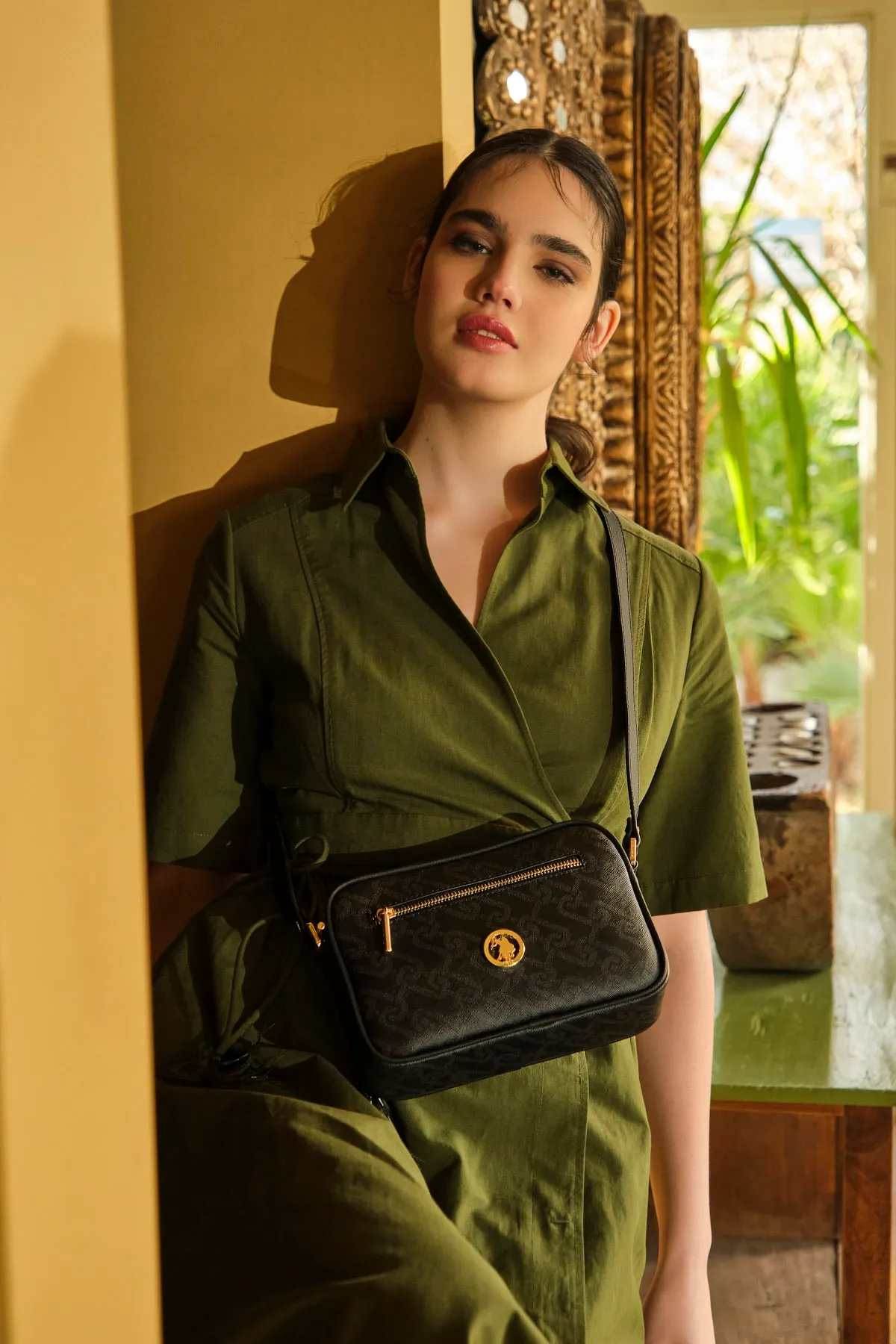 Kadın Omuz Çantası-Siyah 