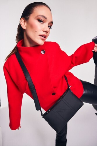 Kadın Omuz Çantası - Siyah 