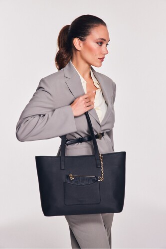 Kadın Omuz Çantası - Siyah 
