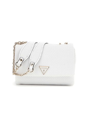 Kadın Phaedra Convertiable Omuz Çantası - Beyaz - Guess