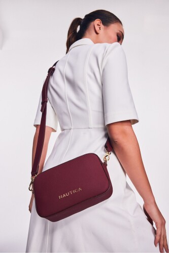 Kadın Postacı Çantası - Bordo 