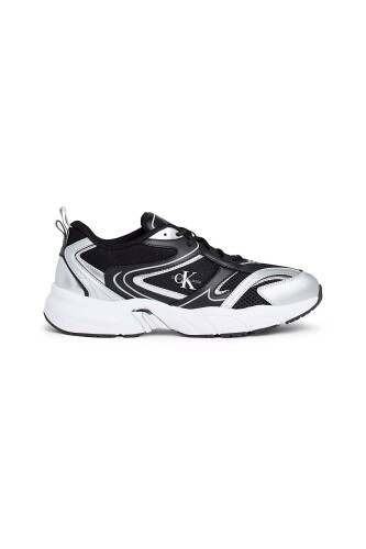 Kadın RETRO TENNIS LOW LACE MH ML MR Sneaker-Siyah 