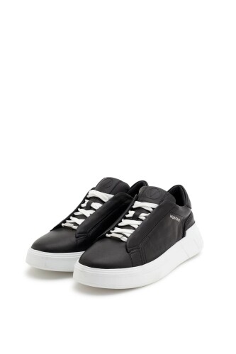 Kadın Rey Lace-Up Bağcıklı Sneakers - Siyah 