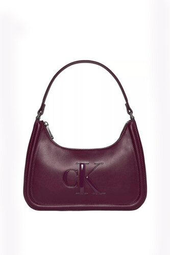 Kadın Sandı Square Shoulder Bag Omuz Çantası - Mürdüm 