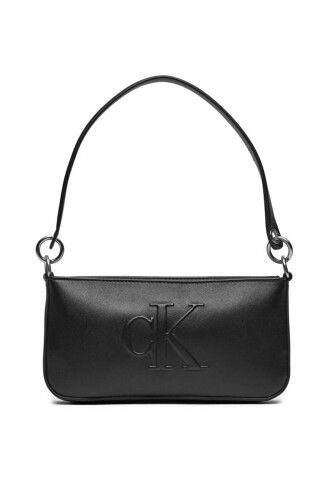 Kadın SCULPTED SHOULDER Omuz Çantası - Siyah - Calvin Klein