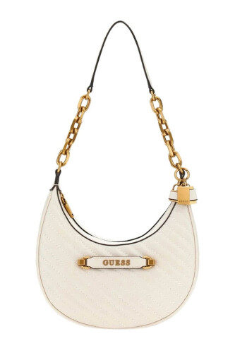 Kadın Sela Hobo Omuz Çantası - Krem - Guess