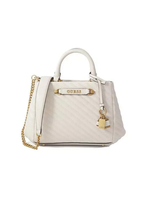 Kadın SELA SMALL GIRLFRIEN El Çantası - Krem - Guess