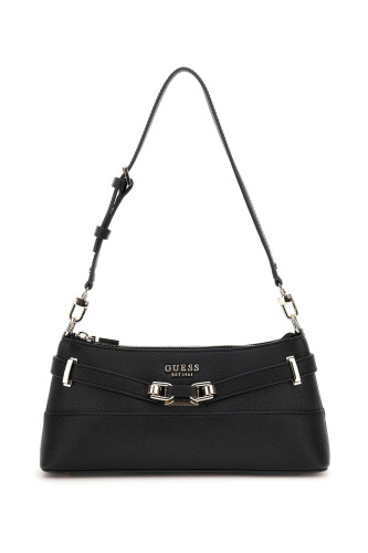 Kadın Silvye Shoulder Omuz Çantası - Siyah - Guess