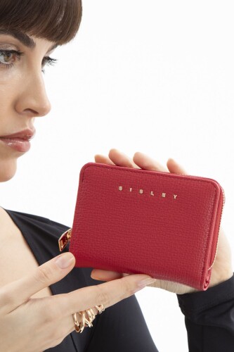 Kadın Sisley Cüzdan - Kırmızı 