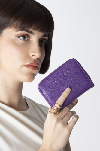 Kadın Sisley Cüzdan - Mürdüm 