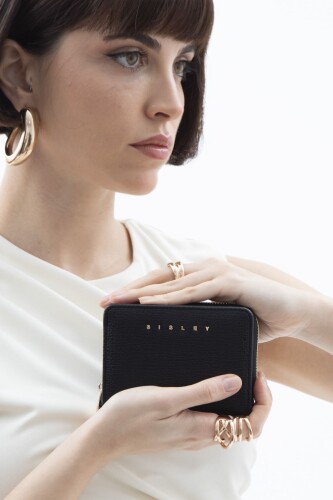 Kadın Sisley Cüzdan - Siyah 