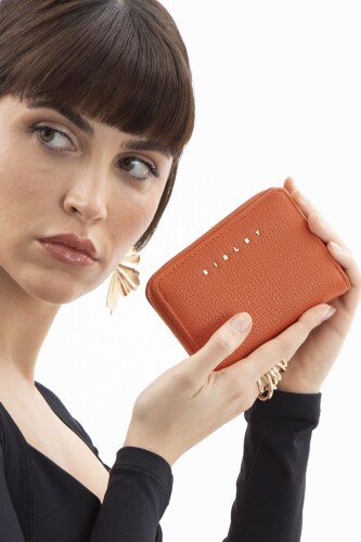 Kadın Sisley Cüzdan - Turuncu 