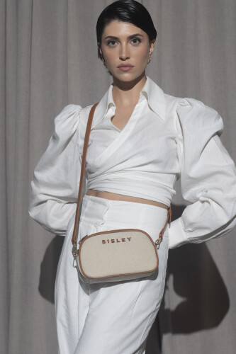 Kadın SLY Omuz Çantası - Camel 