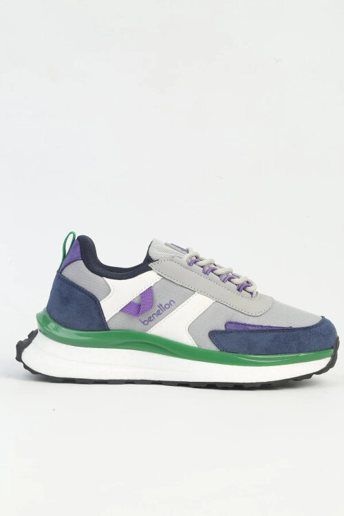 Kadın Spor Ayakkabı-Gri - Benetton