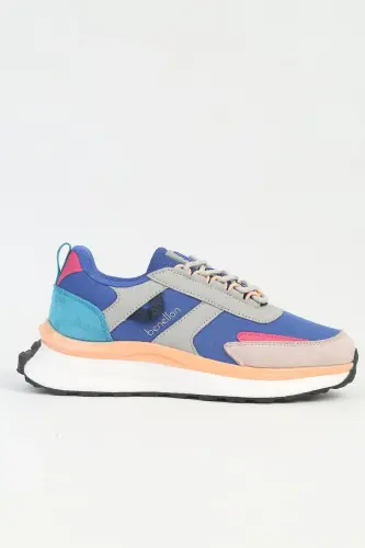 Kadın Spor Ayakkabı-Saks Mavi 