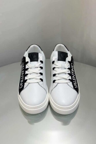 Kadın Stunny Lace-Up Bağcıklı Sneakers - Beyaz/Siyah 