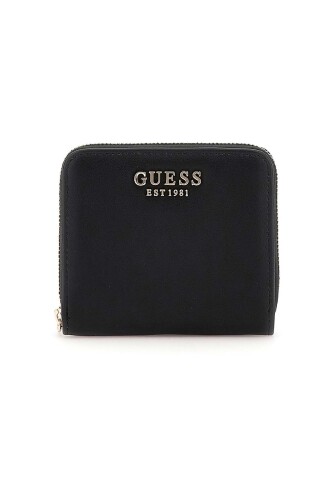 Kadın Talent Fermuarlı Mini Cüzdan - Siyah 