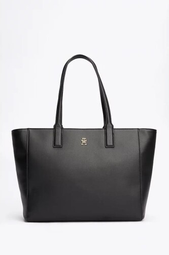 Kadın TH Logo El Çantası - Siyah 