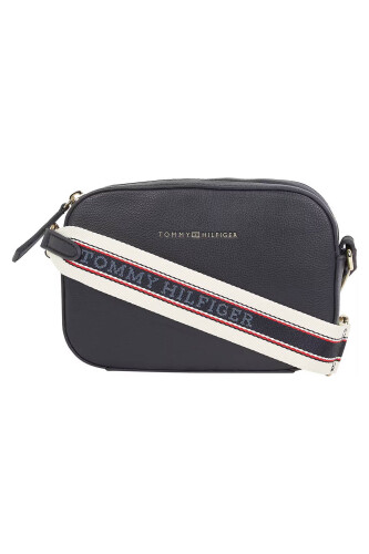Kadın TH Logotape Camera Bag Omuz Çantası - Lacivert - Tommy Hilfiger