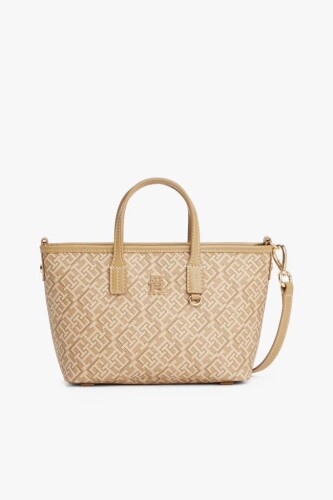 Kadın Th Monoplay Omuz Çantası - Bej - Tommy Hilfiger