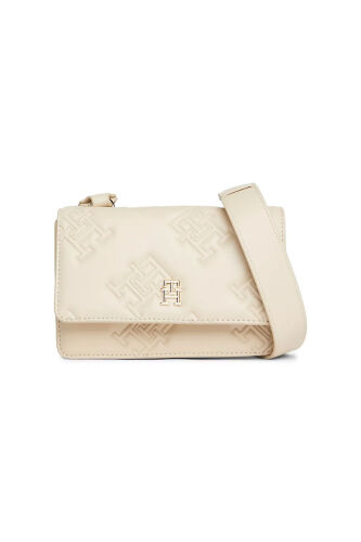 Kadın TH Rafine Geçin Mono Çapraz Çanta - Bej 