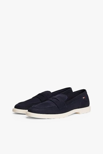 Kadın Th Soft Nubuck Loafer Ayakkabı - Lacivert 