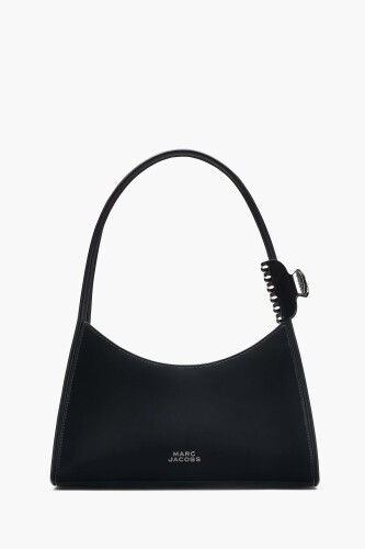 Kadın The Glam Claw Toka Aksesuarlı Deri Omuz Çantası - Siyah - Marc Jacobs